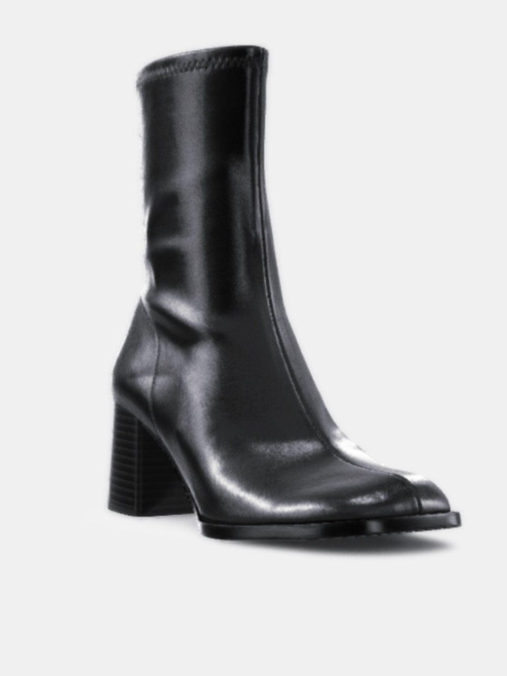 Zara Block Heel Ankle Boots